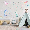 Gorgecraft 2 Sheets 2 Style PVC Wall Stickers AJEW-GF0004-50-5