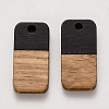 Resin & Walnut Wood Pendants RESI-S384-008A-A05-2