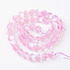 Synthetic Moonstone Beads Strands G-R375-6mm-A12-2