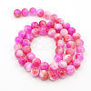 Natural Persian Jade Beads Strands X-G-D434-6mm-07-2