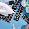 Ethnic Style Polyester Ribbon OCOR-WH0047-56A-01-4