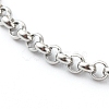 304 Stainless Steel Rolo Chain Bracelets BJEW-JB06447-01-4