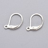 304 Stainless Steel Leverback Earring Findings X-STAS-H434-51S-1