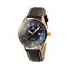 High Quality Men's Stainless Steel Leather Quartz Wrist Watches WACH-N032-07B-1