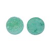 Electroplate Natural Druzy Crystal Cabochons G-L047-8mm-15-1