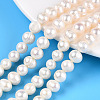 Natural Cultured Freshwater Pearl Beads Strands X-PEAR-N013-07N-1