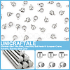 Unicraftale 60Pcs 304 Stainless Steel Tube Bails STAS-UN0055-87-5