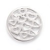 201 Stainless Steel Cabochons STAS-I100-24P-1