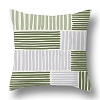 Green Series Nordic Style Geometry Abstract Polyester Throw Pillow Covers PW22071311922-1