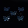 UV Plating Luminous Transparent Acrylic Beads OACR-P010-11A-4
