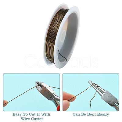 Copper Jewelry Wire CWIR-CW0.6mm-29-1