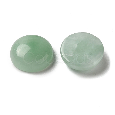 Natural Glass Cabochons G-N343-12-1