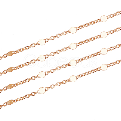 Brass Link Chains CHC-T007-02G-1