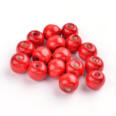 Natural Maple Wood Beads TB12mmY-1-1