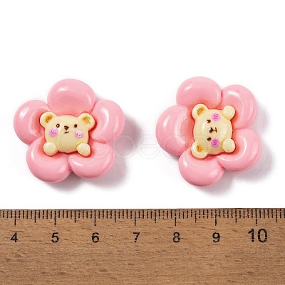 Opaque Resin Decoden Cabochons CRES-O007-04F-1