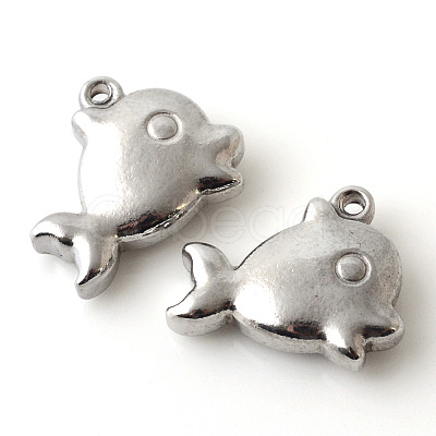 Tarnish Resistant 201 Stainless Steel Charms STAS-Q195-43-1