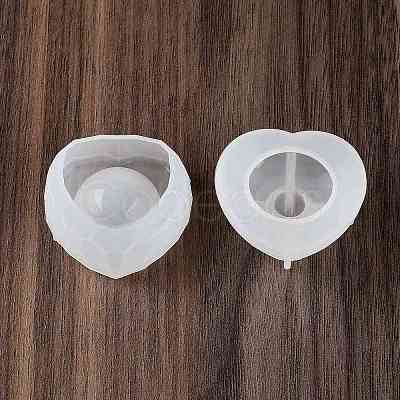 Heart DIY Candle Cup Silicone Molds DIY-Q037-11D-1