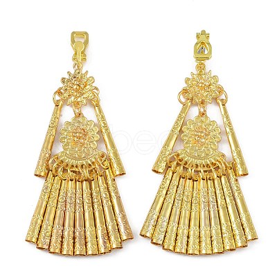 Bohemia Zinc Alloy Clip-on Earrings EJEW-C089-01G-G-1