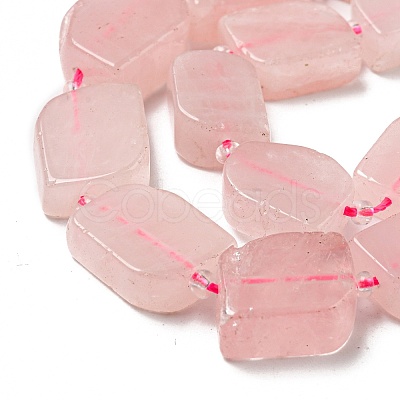 Natural Rose Quartz Beads Strands G-G072-B05-02-1