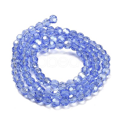 Transparent Glass Beads EGLA-A035-T4mm-B14-1