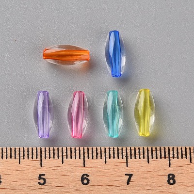 Transparent Acrylic Beads X-TACR-S154-07A-1