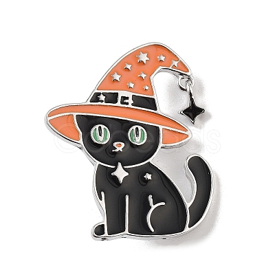 Halloween Kitty Enamel Pins JEWB-Z026-01A-1