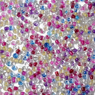 8/0 Glass Seed Beads SEED-R051-01A-1