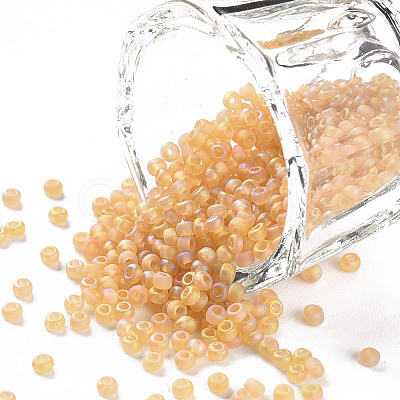 12/0 Grade A Round Glass Seed Beads SEED-Q010-M532-1