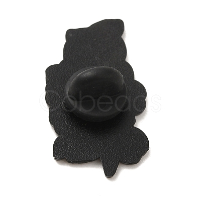 Black Alloy Brooches JEWB-I029-05EB-02-1