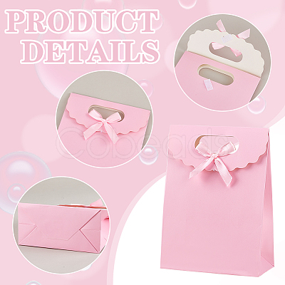 Rectangle Paper Gift Bags ABAG-WH0048-08B-03-1