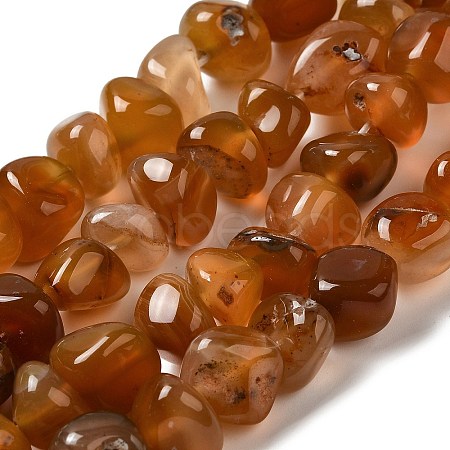 Natural Agate Beads Strands G-H295-B01-08-1