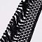 Cotton Lace Ribbon Edge Trimmings, Tassel Ribbon, for Sewing Cloth Craft, Black, 4 inch(100mm), about 45yards/roll(41.15m/roll)