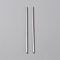 304 Stainless Steel Rods, Solid, for Crochet Blocking Board, Stainless Steel Color, 100x3mm