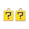 Alloy Enamel Charms, Square with Question Mark Charm, Golden, Gold, 12.5x9x1mm, Hole: 1.6mm, 10pcs/set