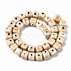 Handmade Porcelain Ceramic Beads Strands PORC-T006-01K-2