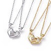Valentine's Day Jewelry NJEW-F271-05-1