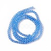 Transparent Glass Beads Strands X-GLAA-R135-2mm-16-3