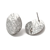 Non-Tarnish 304 Stainless Steel Stud Earrings Findings X-STAS-B041-02P-1