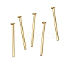 Brass Flat Head Pins KK-H502-01A-G-1