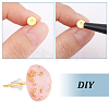 Unicraftale 300Pcs 3 Colors Stud Earring Findings UNKW-UN0056-67-5