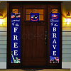 Polyester Hanging Sign for Home Office Front Door Porch Decorations HJEW-WH0023-003-5
