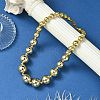 304 Stainless Steel Graduated Beaded Necklace for Women NJEW-G157-04G-2