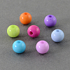 Solid Chunky Acrylic Ball Beads SACR-R812-18mm-M-1