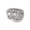 Mother's Day Theme 304 Stainless Steel Pendants STAS-E171-03P-07-3