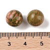 Natural Unakite No Hole Sphere Beads G-K353-04A-05-3