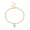 Fashionable and Creative Rhinestone Anklet Bracelets DA6716-14-1