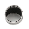 304 Stainless Steel Ring RJEW-B055-04AS-09-3