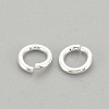 925 Sterling Silver Open Jump Rings STER-S002-57-2