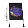 Chakra Cloth Wall Hanging Tapestry HJEW-M003-01A-4