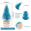 Christmas Tree Plastic Home Ornaments DJEW-WH0015-04-5